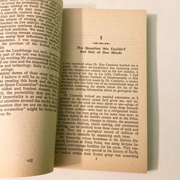 Vintage 1975 The Outer Space Connection by Alan and  Sally Landsburg Paperback - Picture 10 of 16